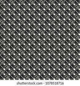 Monochrome Ornate Mesh Textured Pattern