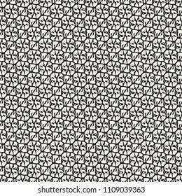 Monochrome Ornate Mottled Textured Pattern