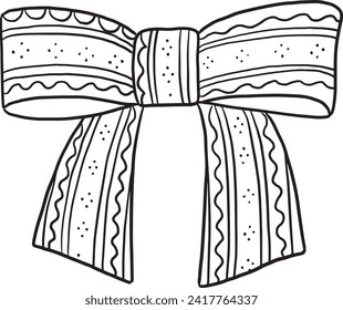 monochrome ornate surprise package cartoon