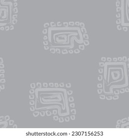Diseño de patrón armonioso de paisley monocromo para textiles de moda, gráficos, fondos y artesanías