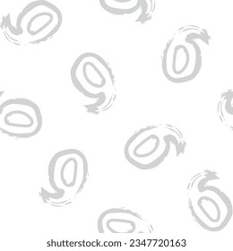 Diseño de patrón armonioso de paisley monocromo para textiles de moda, gráficos, fondos y artesanías