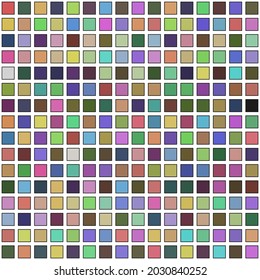 Monochrome pastel tiles. Vector repeated squares or tile.