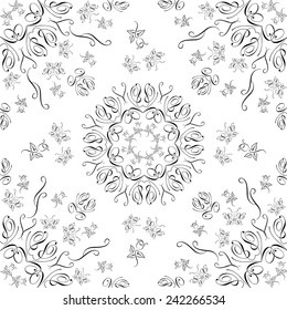 monochrome pattern
