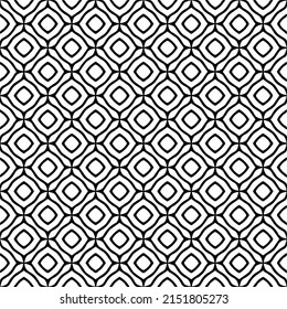 
monochrome pattern. Abstract texture for fabric print, card, table cloth, furniture, banner, cover, invitation, decoration, wrapping.seamless repeating pattern.Black and 
white color.
