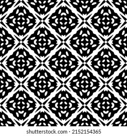 monochrome Muster. Abstrakte Textur für Stoffdruck, Tischdecken, Möbel, Banner, Cover, Einladung, Dekoration, Wickelmuster.Nahtlose Wiederholmuster.Schwarz und 
weiße Farbe.