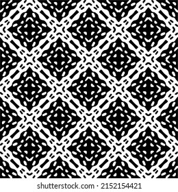 patrón monocromo. Textura abstracta para impresión de tela, manteles, muebles, banner, cubierta, invitación, decoración, envoltura.patrón repitiendo sin soldadura.Negro y 
color blanco.