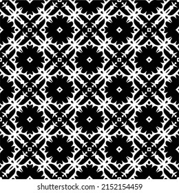 monochrome pattern. Abstract texture for fabric print, table cloth, furniture, banner, cover, invitation, decoration, wrapping.seamless repeating pattern.Black and 
white color.