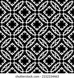 monochrome pattern. Abstract texture for fabric print, table cloth, furniture, banner, cover, invitation, decoration, wrapping.seamless repeating pattern.Black and 
white color.