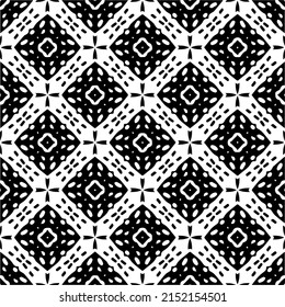 monochrome pattern. Abstract texture for fabric print, table cloth, furniture, banner, cover, invitation, decoration, wrapping.seamless repeating pattern.Black and 
white color.