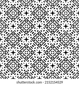 monochrome pattern. Abstract texture for fabric print, table cloth, furniture, banner, cover, invitation, decoration, wrapping.seamless repeating pattern.Black and 
white color.