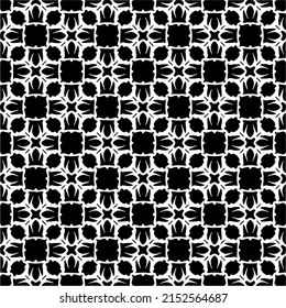 patrón monocromo. Textura abstracta para impresión de tela, manteles, muebles, banner, cubierta, invitación, decoración, envoltura.patrón repitiendo sin soldadura.Negro y 
color blanco.
