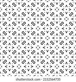 
monochrome pattern. Abstract texture for fabric print, card, table cloth, furniture, banner, cover, invitation, decoration, wrapping.seamless repeating pattern.Black and 
white color.
