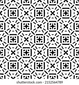 monochrome pattern. Abstract texture for fabric print,  table cloth, furniture, banner, cover, invitation, decoration, wrapping.seamless repeating pattern.Black and 
white color.
