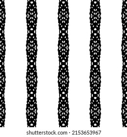 patrón monocromo. Textura abstracta para impresión de tela, manteles, muebles, banner, cubierta, invitación, decoración, envoltura.patrón repitiendo sin soldadura.Negro y 
color blanco.