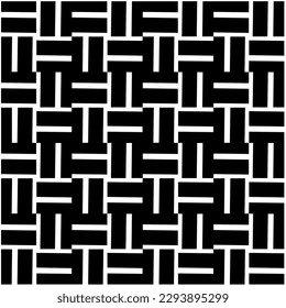 
Monochrome pattern. Abstract texture for fabric print, card, table cloth, furniture, banner, cover, invitation, decoration, wrapping.seamless repeating pattern.Black and white color.