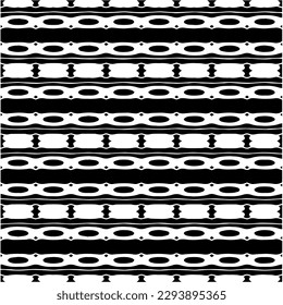 Patrón monocromo. Textura abstracta para impresión de tela, tarjeta, mantel de mesa, muebles, banner, cubierta, invitación, decoración, envoltura.patrón repitiendo sin fisuras.Color negro y blanco.