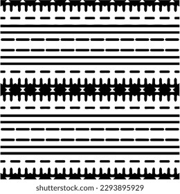 Patrón monocromo. Textura abstracta para impresión de tela, tarjeta, mantel de mesa, muebles, banner, cubierta, invitación, decoración, envoltura.patrón repitiendo sin fisuras.Color negro y blanco.