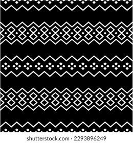 Monochrome pattern. Abstract texture for fabric print, card, table cloth, furniture, banner, cover, invitation, decoration, wrapping.seamless repeating pattern.Black and white color.