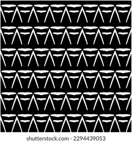 Monochrome pattern. Abstract texture for fabric print, card, table cloth, furniture, banner, cover, invitation, decoration, wrapping.seamless repeating pattern.Black and white color.