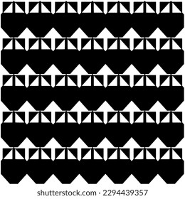 Monochrome pattern. Abstract texture for fabric print, card, table cloth, furniture, banner, cover, invitation, decoration, wrapping.seamless repeating pattern.Black and white color.
