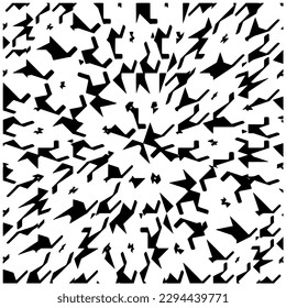 Monochrome pattern. Abstract texture for fabric print, card, table cloth, furniture, banner, cover, invitation, decoration, wrapping.seamless repeating pattern.Black and white color.