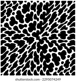 Monochrome pattern. Abstract texture for fabric print, card, table cloth, furniture, banner, cover, invitation, decoration, wrapping.seamless repeating pattern.Black and white color.