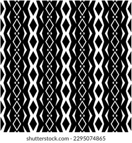 Patrón monocromo. Textura abstracta para impresión de tela, tarjeta, mantel de mesa, muebles, banner, cubierta, invitación, decoración, envoltura.patrón repitiendo sin fisuras.Color negro y blanco.