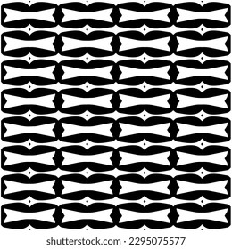 Patrón monocromo. Textura abstracta para impresión de tela, tarjeta, mantel de mesa, muebles, banner, cubierta, invitación, decoración, envoltura.patrón repitiendo sin fisuras.Color negro y blanco.
