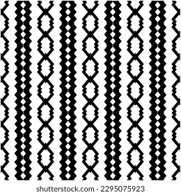 Patrón monocromo. Textura abstracta para impresión de tela, tarjeta, mantel de mesa, muebles, banner, cubierta, invitación, decoración, envoltura.patrón repitiendo sin fisuras.Color negro y blanco.