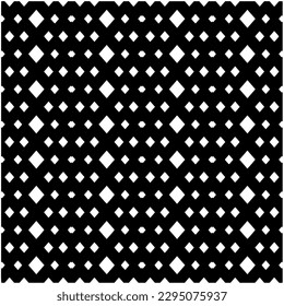 Monochrome pattern. Abstract texture for fabric print, card, table cloth, furniture, banner, cover, invitation, decoration, wrapping.seamless repeating pattern.Black and white color.