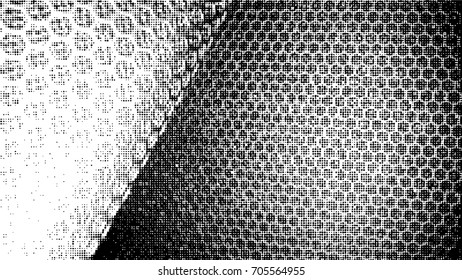 monochrome pattern background contains of abstract octagonal shapes. Vector.