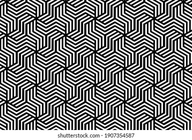 monochrome pattern design  in adobe illustrator