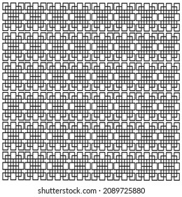 
Monochrome Pattern design , vector background. black and white texture