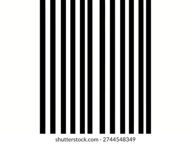 Monochrome pattern featuring evenly spaced black vertical lines on a white background