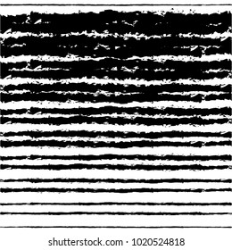 Monochrome pattern in strips, universal doodle, torn, zebra, seamless vector background.