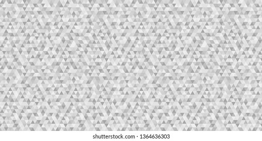 Monochrome pattern from triangles. Seamless abstract texture. Triangle multicolored background. Geometric wallpaper. Print for flyers, banners and textiles. Black and white illustration