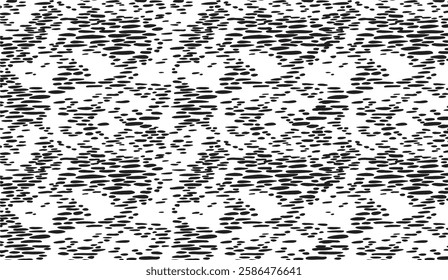 Monochrome Pebble Ripple Pattern, A Simple Black and White Design for Modern Backgrounds and Creative Projects with a Flowing Stone Aesthetic