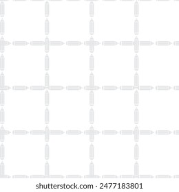 Monochrome Pencils seamless pattern design for fashion textiles, graphics, backgrounds and crafts