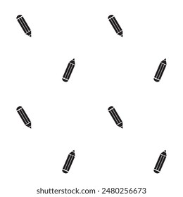 Monochrome Pencils seamless pattern design for fashion textiles, graphics, backgrounds and crafts