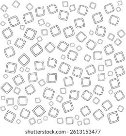 Monochrome Petal Line Pattern Background