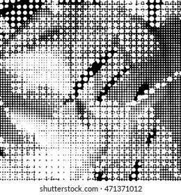 Monochrome philodendron leaves and branches background.