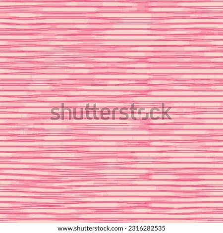 Monochrome pink and blurred lines stripe seamless pattern for swimwear, stationery, wallpaper, notebook cover, textile or print material.