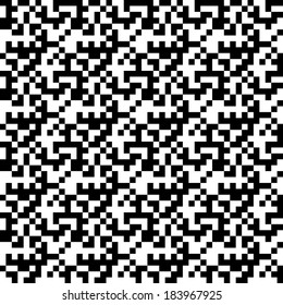 Monochrome Pixel Pattern