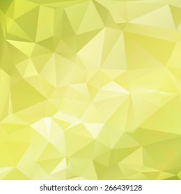 Monochrome polygonal pattern on a light green background.