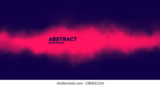 Monochrome printing raster. Abstract vector halftone background.