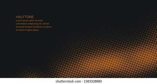 Monochrome printing raster. Abstract vector halftone background.