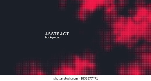 Monochrome Druckraster. Abstrakter Vektorhintergrund. 