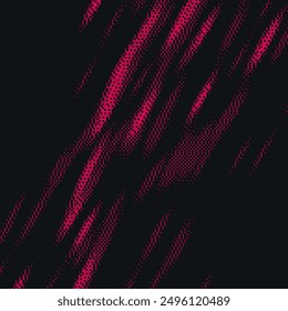 Monochrome printing raster. Abstract vector halftone background.