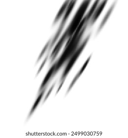 Trama de impresión monocromática. Fondo de semitono de Vector Abstractas. Textura de puntos en blanco y negro.