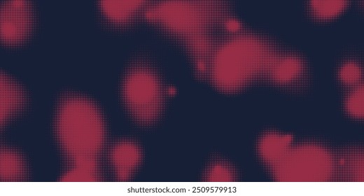 Monochrome printing raster. Abstract vector halftone background.